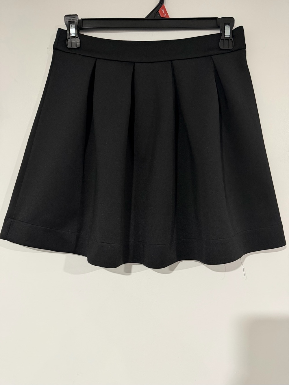 Tobi Black Circle Skater Skirt
